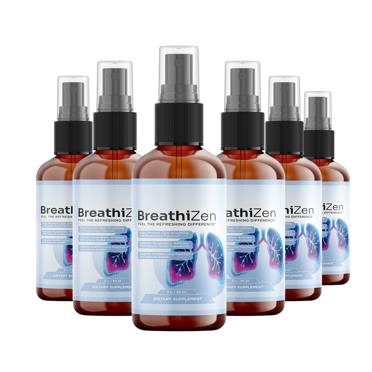 BreathiZen 6 bottle pack
